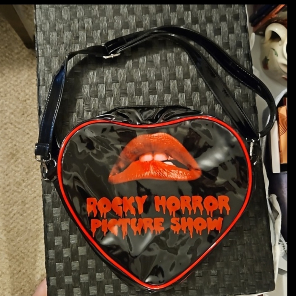 Rocky Horror Picture Show Crossbody/ Sholder Bag With Adjustable Strap!